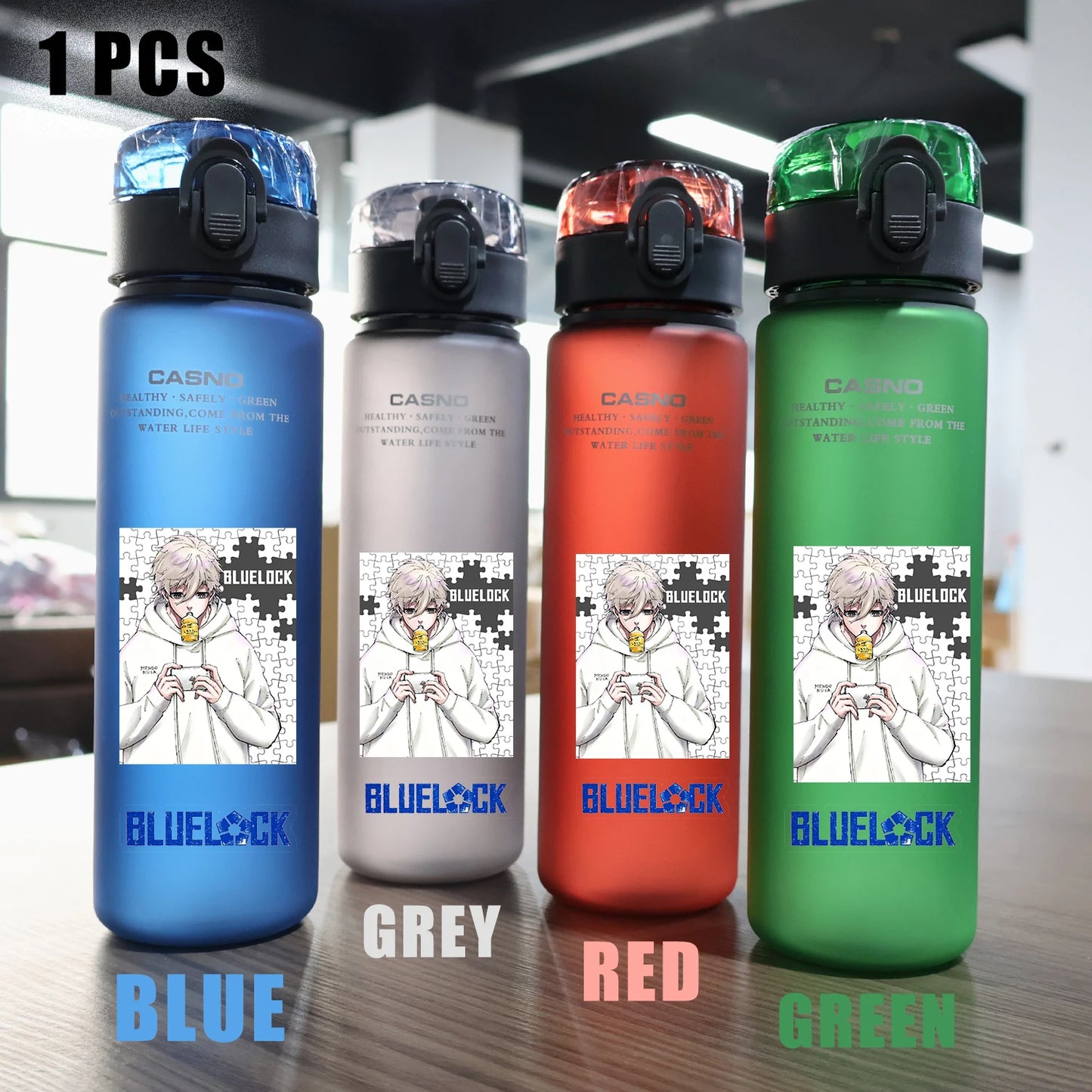 Blue Lock Water Bottle
