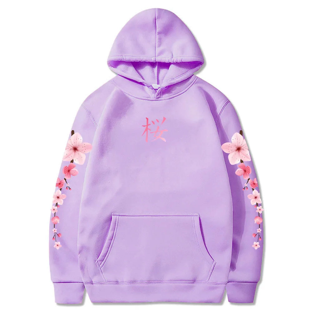 Japanese Blossom Sakura Graphic Hoodiet