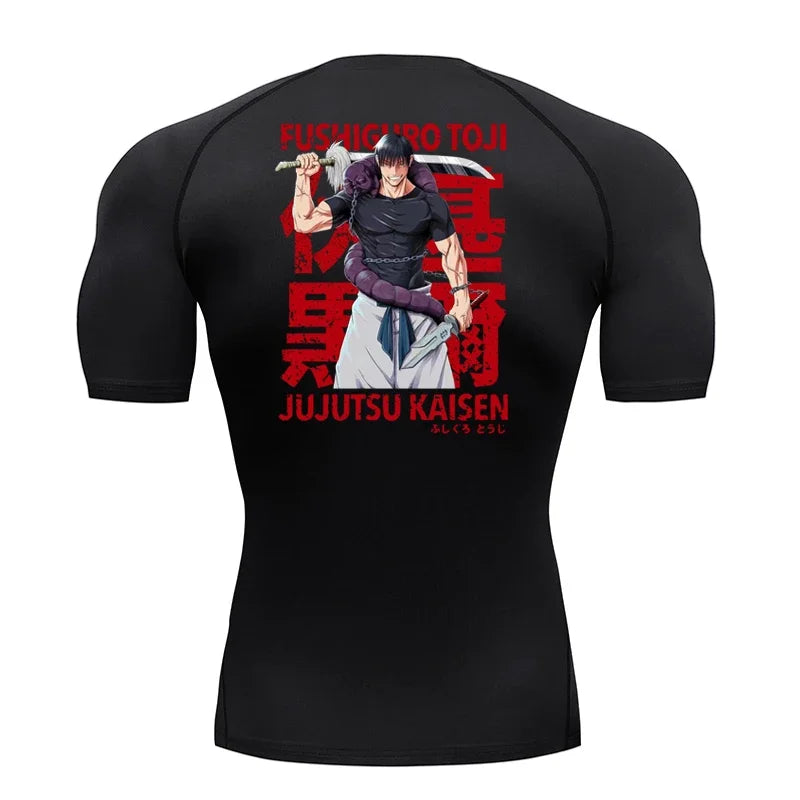 Toji Fushiguro Compression T-Shirt