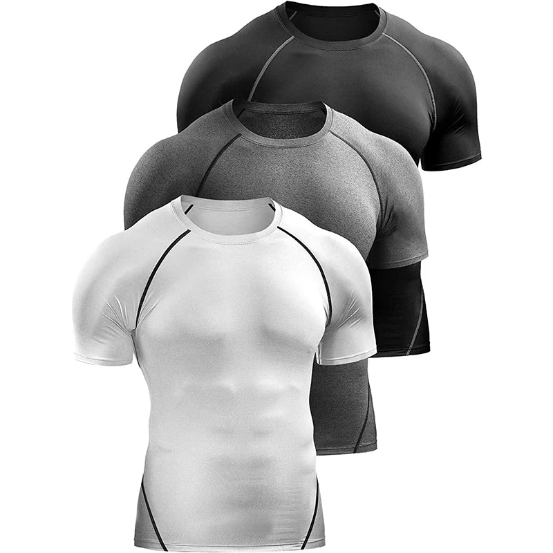 Mens Athletic Compression Shirt
