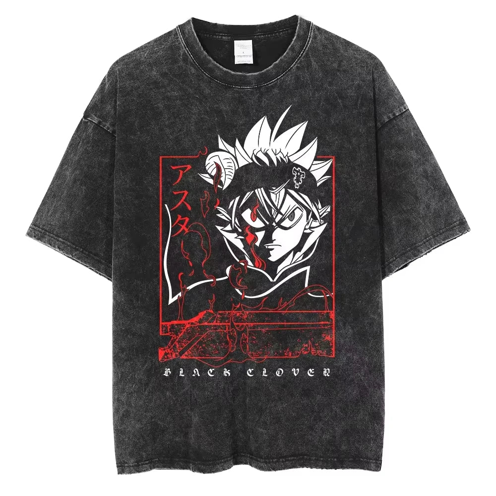 Black Clover Vintage T-Shirt