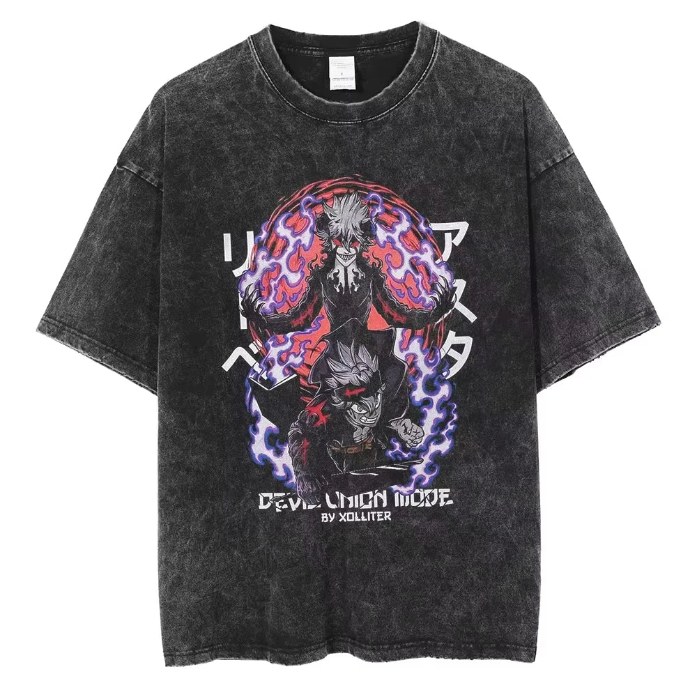 Black Clover Vintage T-Shirt