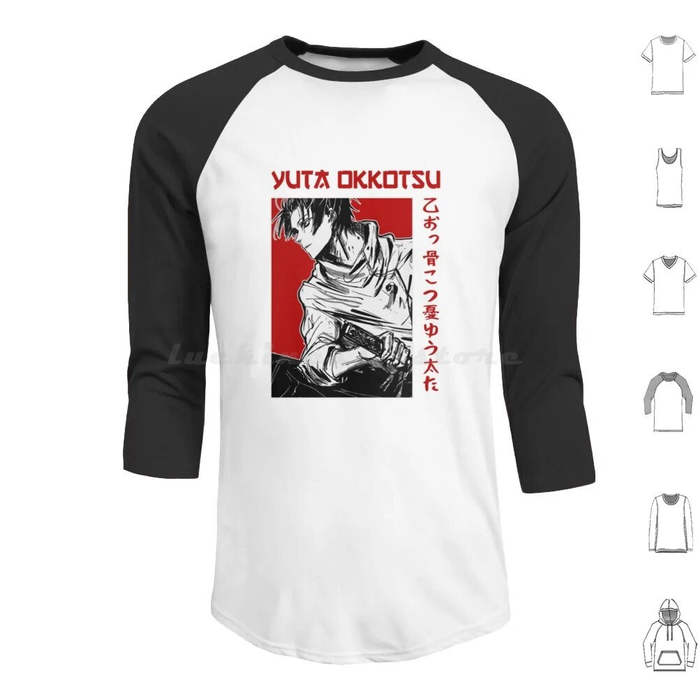 Yuta Okkotsku Manga Panel Hoodie