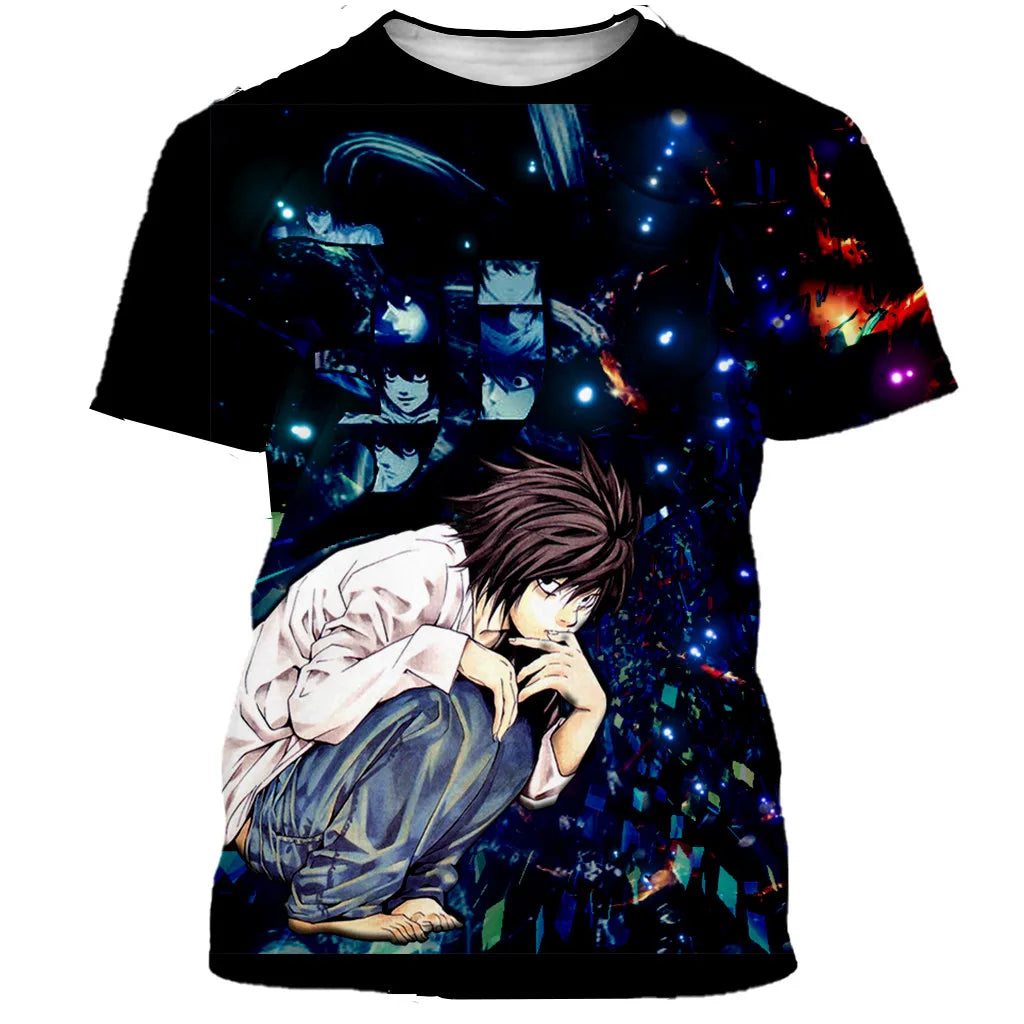 Death Note 3D Print Shirt