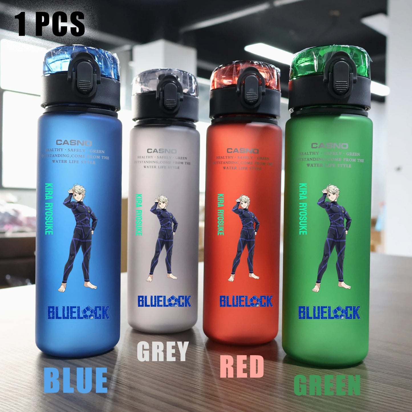 Blue Lock Water Bottle