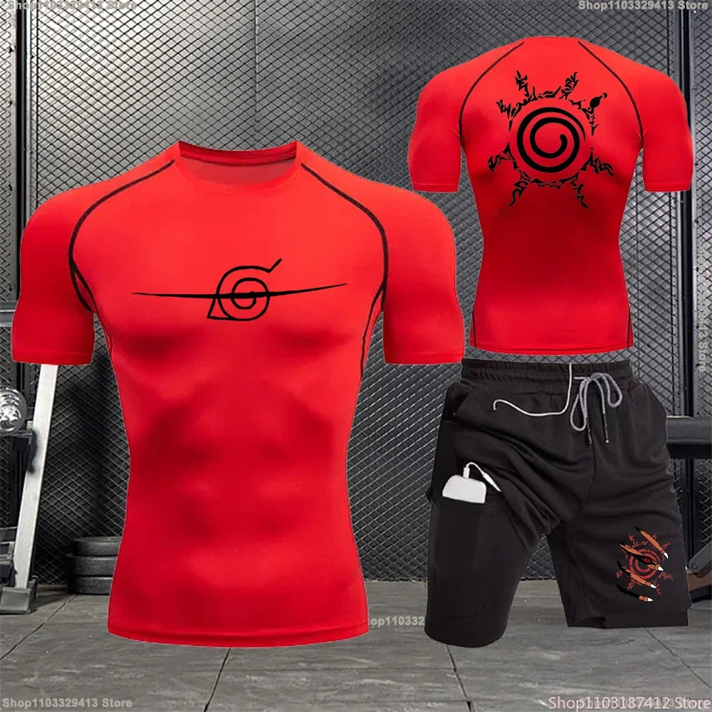 Naruto Compression Shirt Bundle