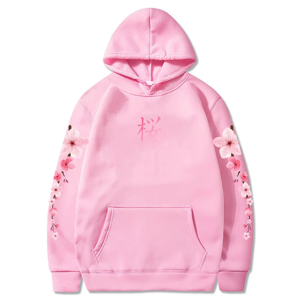 Japanese Blossom Sakura Graphic Hoodiet