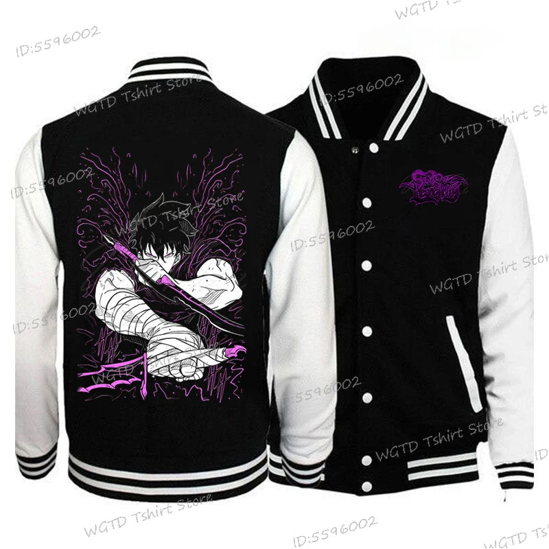 Solo Leveling Varsity Jacket