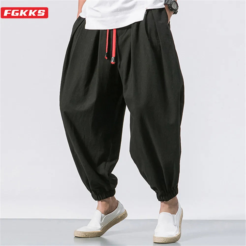 Oversized Loose Japanese-style Trousers