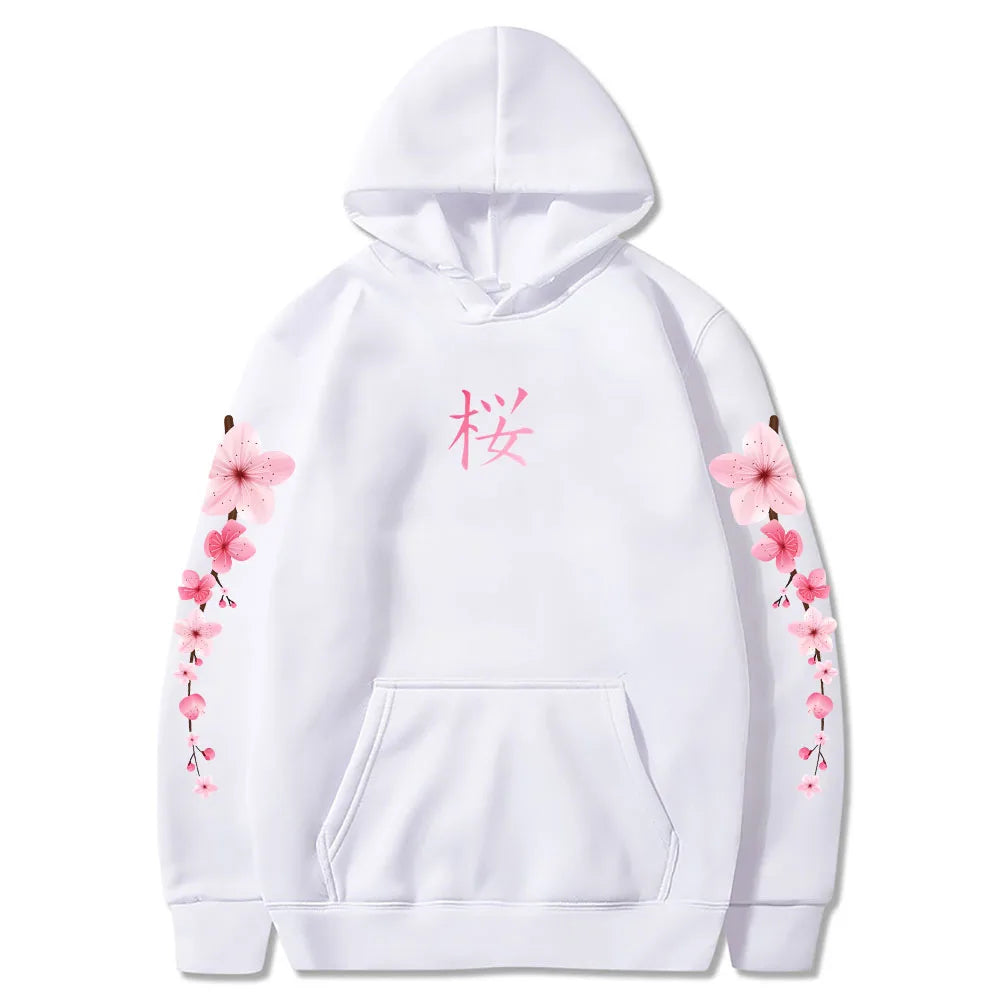 Japanese Blossom Sakura Graphic Hoodiet