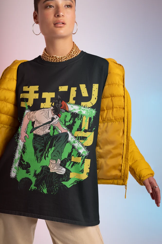 Chainsaw Man Hip Hop Tee