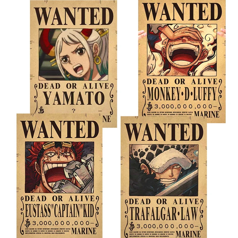 One Piece Wanted Poster