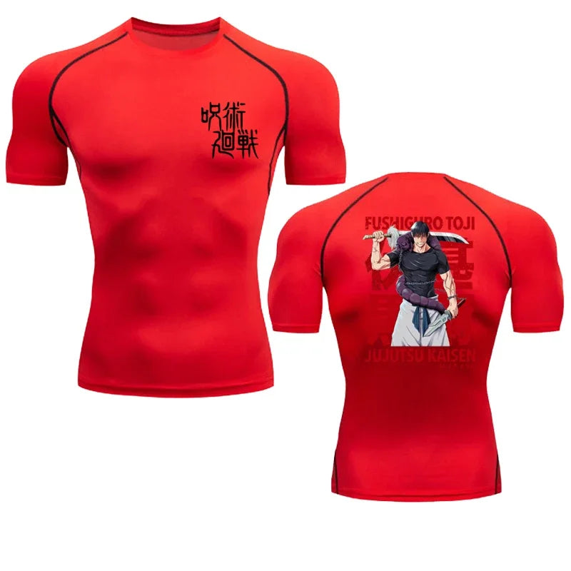 Toji Fushiguro Compression T-Shirt