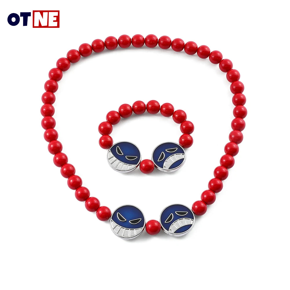 Portgas D Ace Bracelet & Necklace