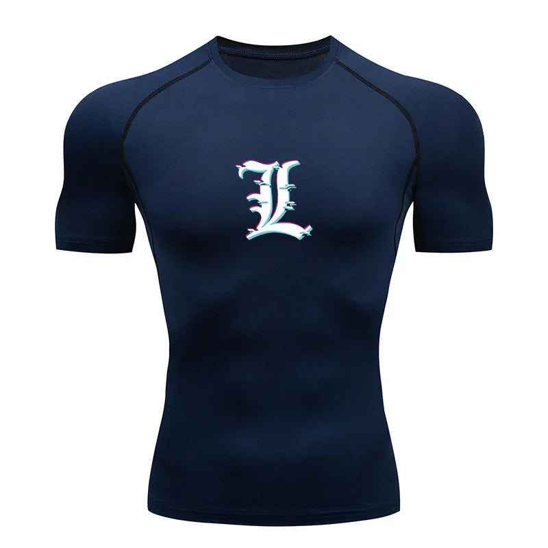 Death Note Gym Compression Tee