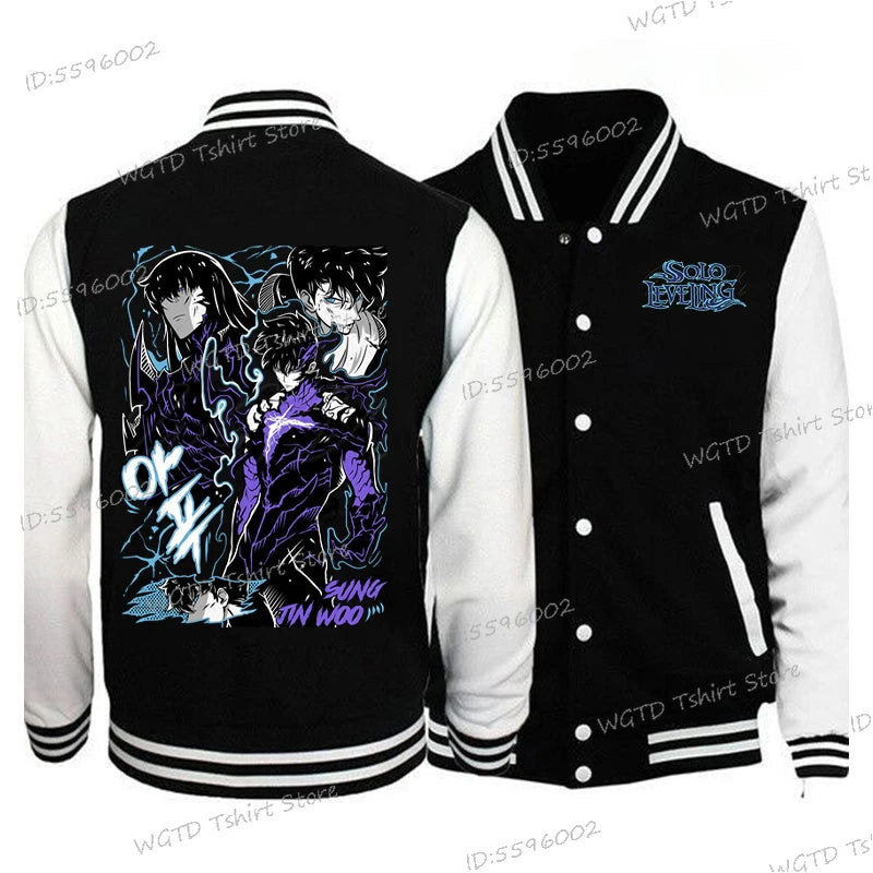 Solo Leveling Varsity Jacket