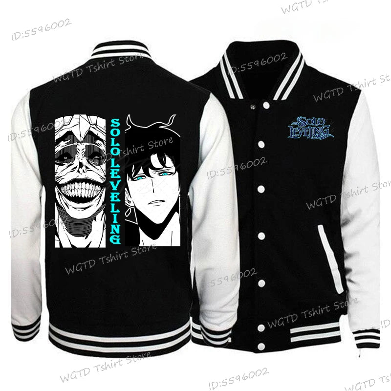 Solo Leveling Varsity Jacket
