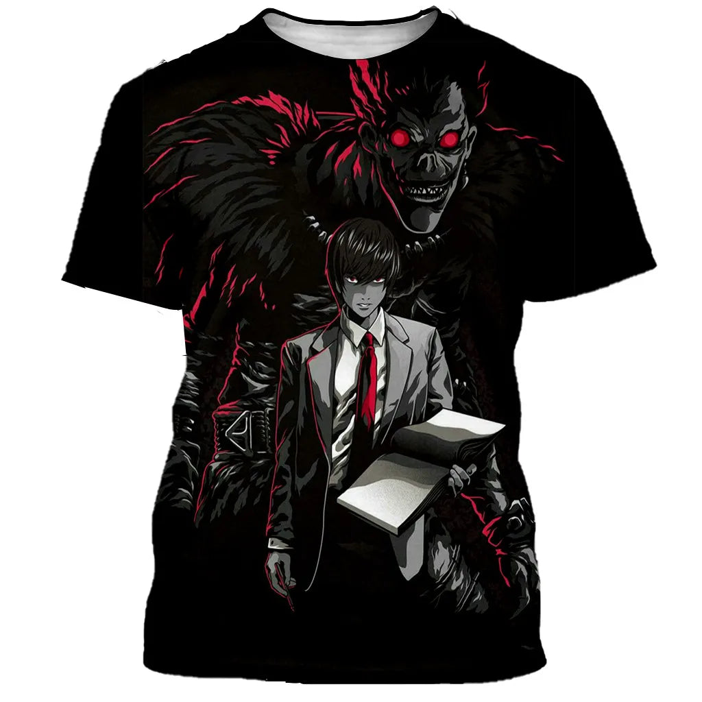 Death Note 3D Print Shirt