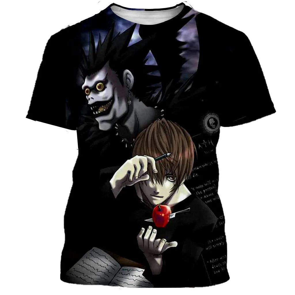 Death Note 3D Print Shirt