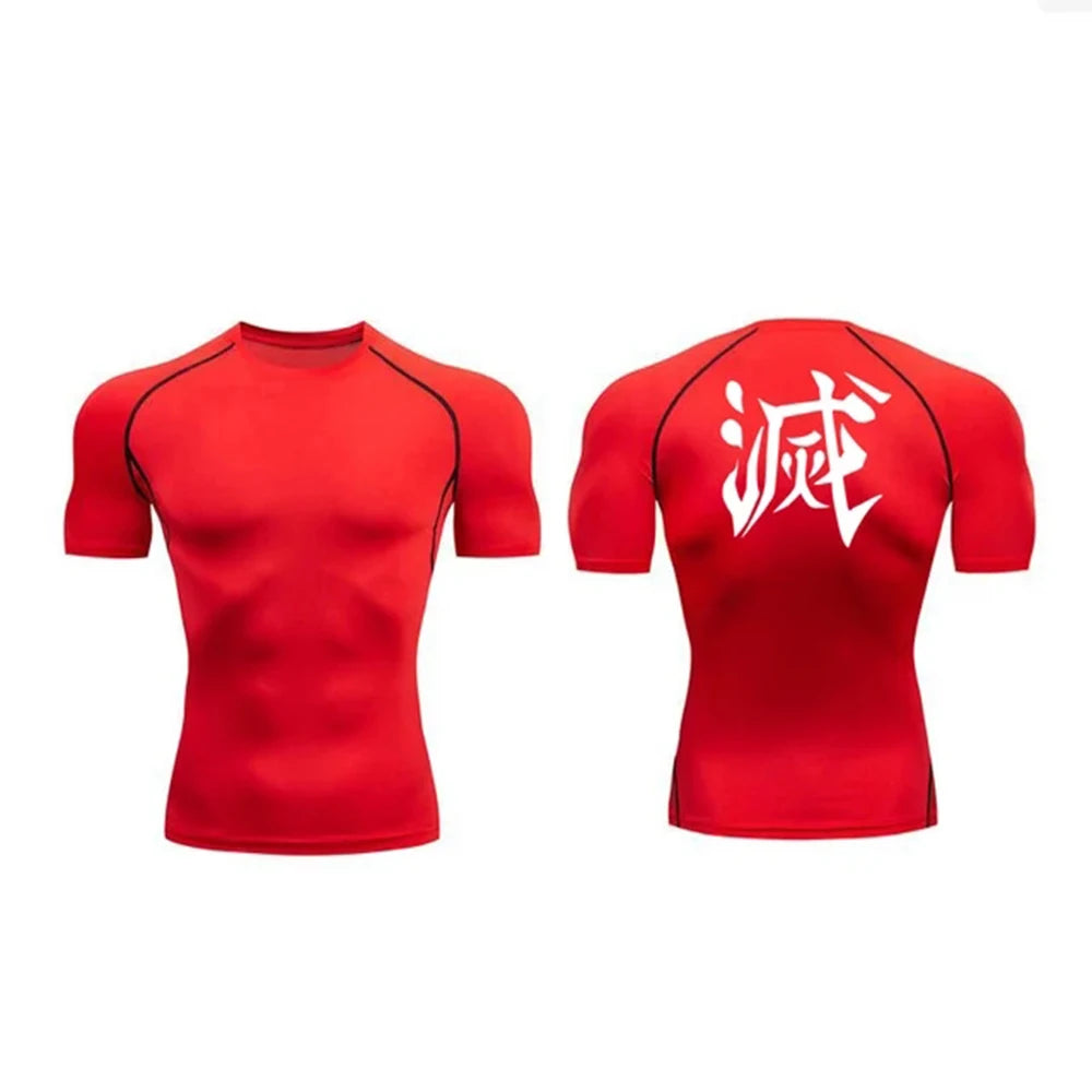 Demon Slayer Athlete Compression Shirt