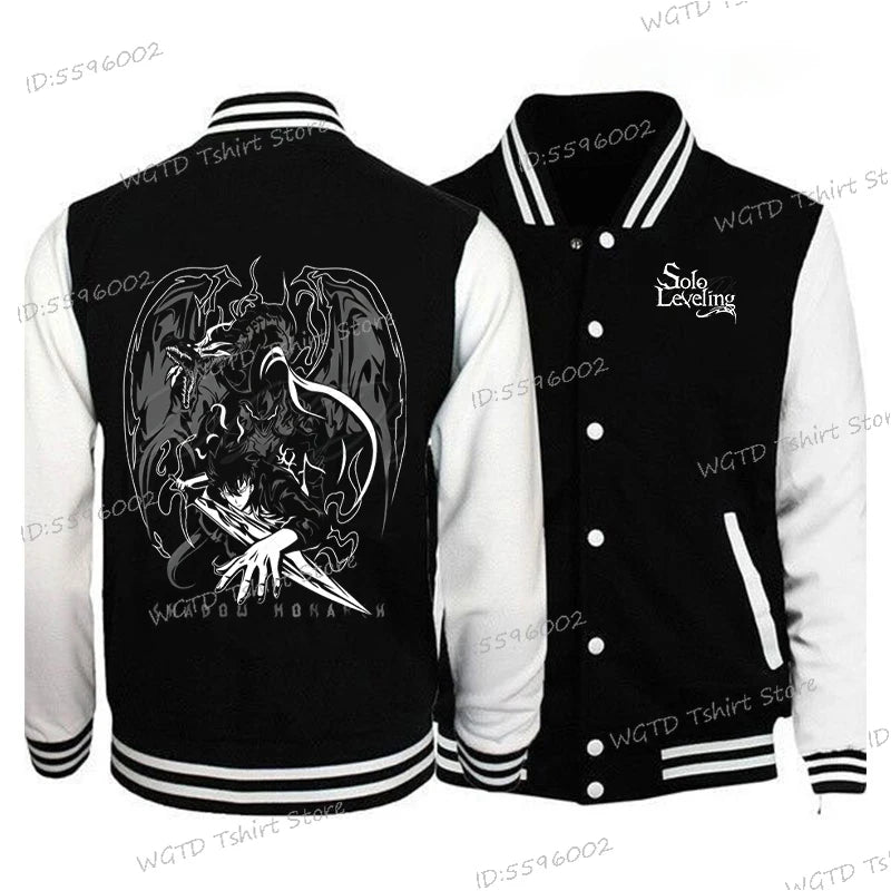 Solo Leveling Varsity Jacket