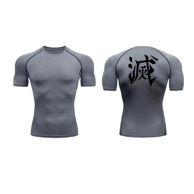 Demon Slayer Athlete Compression Shirt