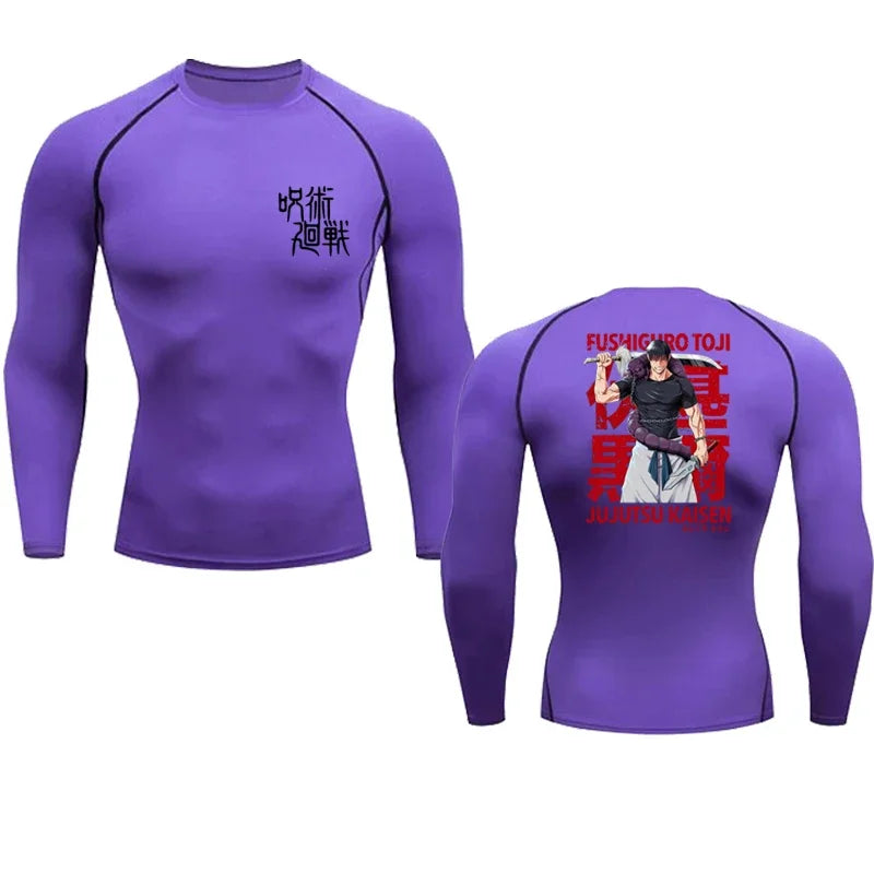 Toji Fushiguro Compression T-Shirt