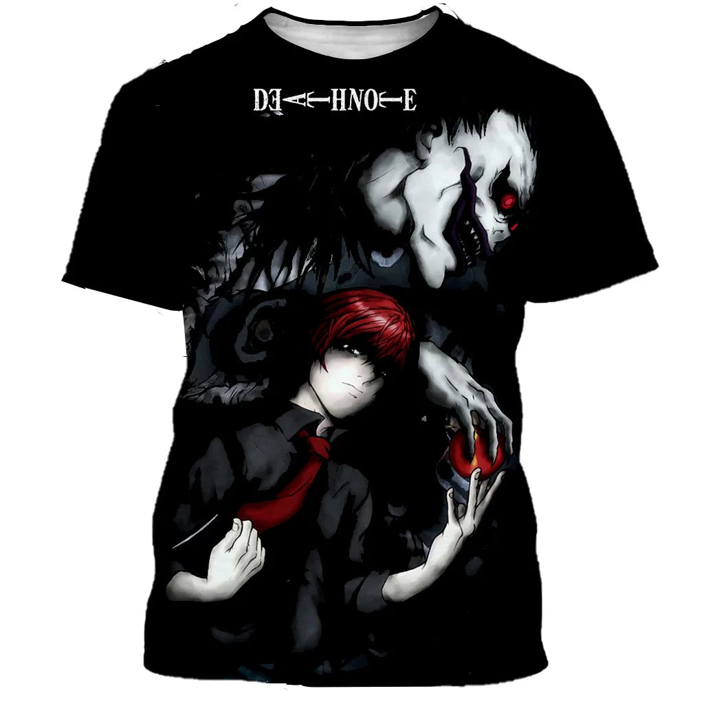 Death Note 3D Print Shirt