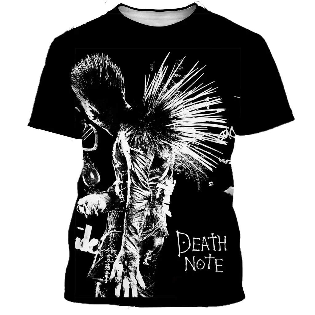 Death Note 3D Print Shirt