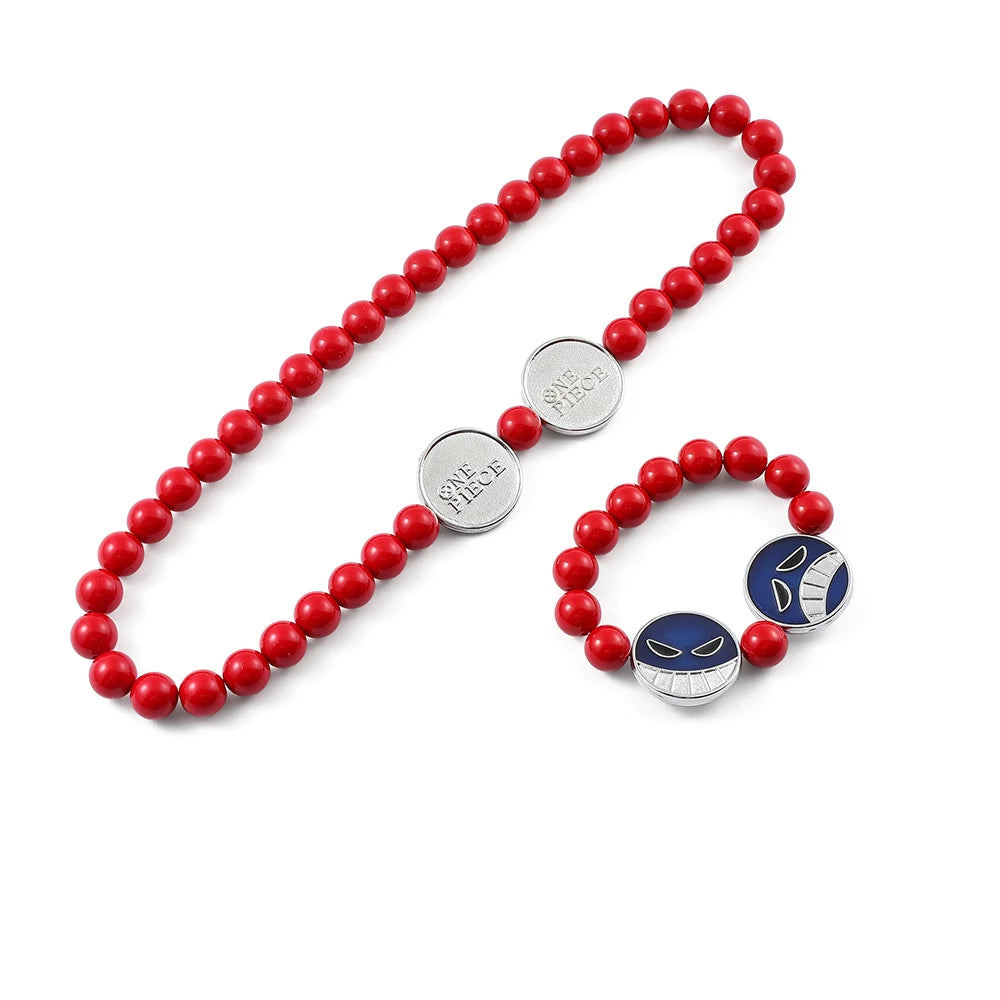 Portgas D Ace Bracelet & Necklace