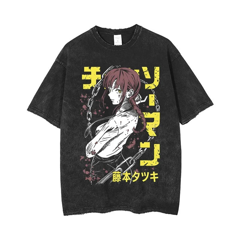 Chainsaw Man Oversized Gym Tee
