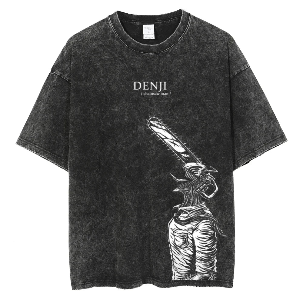 Chainsaw Man Oversized Gym Tee