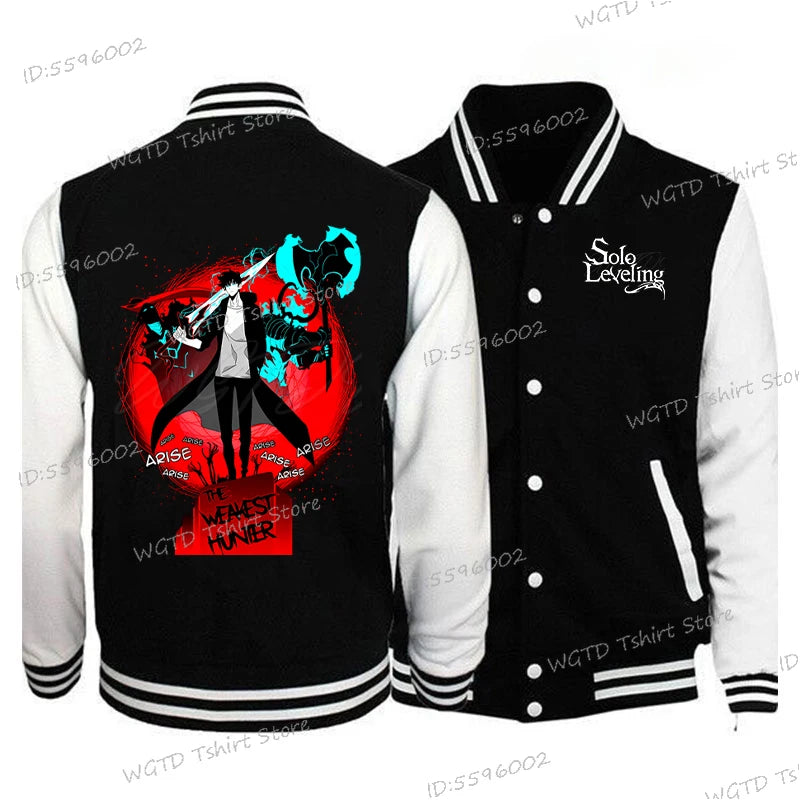Solo Leveling Varsity Jacket