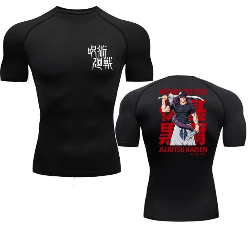 Toji Fushiguro Compression T-Shirt