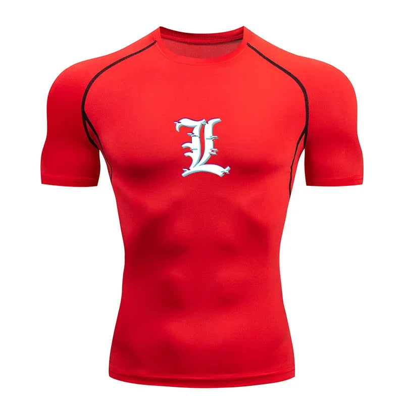 Death Note Gym Compression Tee