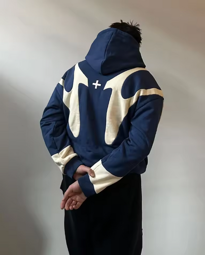 Korean Retro Letter Printed Y2k Hoodie