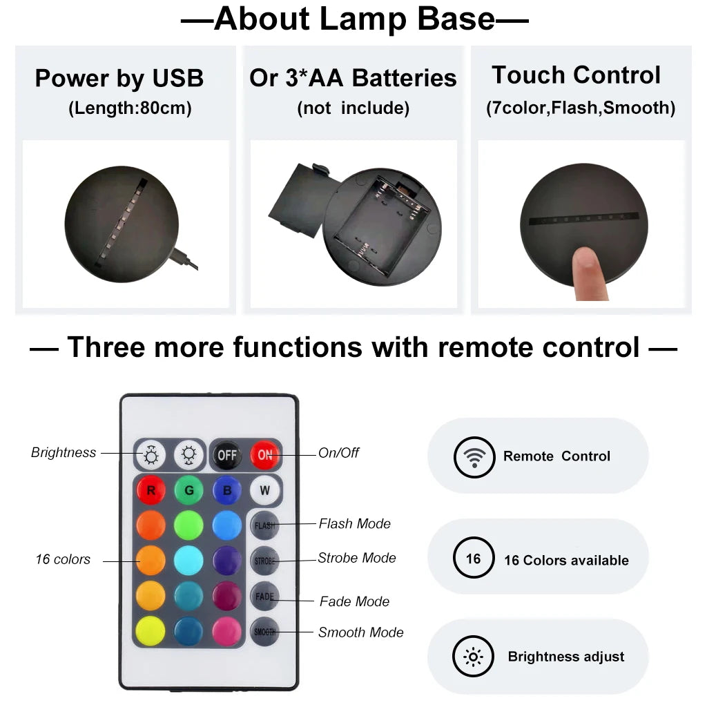 Jujutsu Kaisen LED Lamp