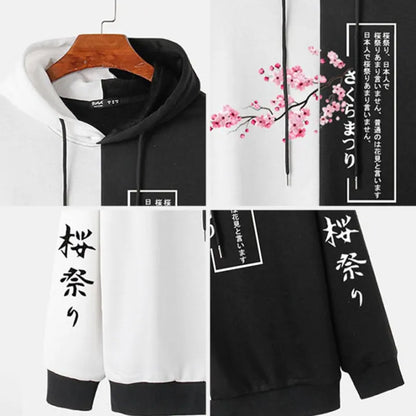 Spring blossoms men and woman’s hoodie