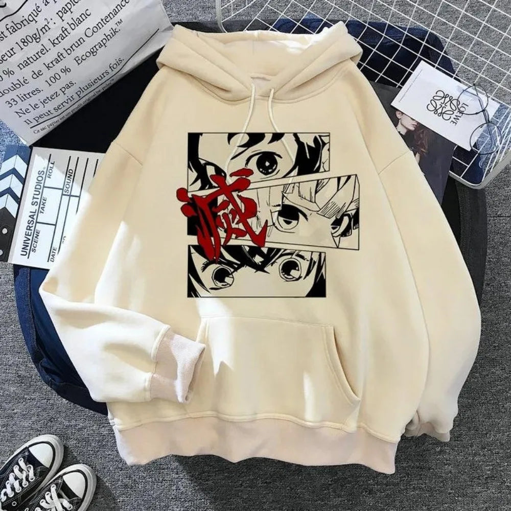 Demon Slayer Mens Fashionable Hoodie