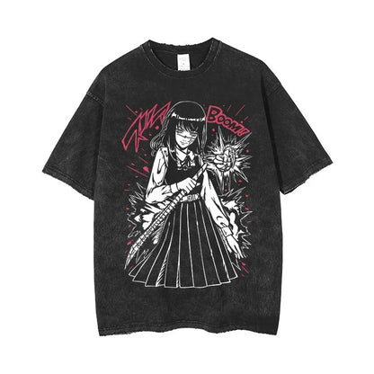 Chainsaw Man Oversized Gym Tee