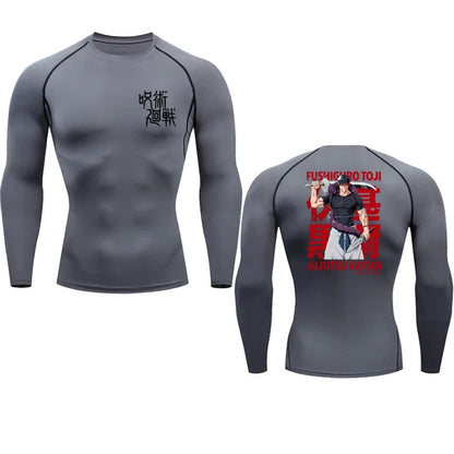 Toji Fushiguro Compression T-Shirt