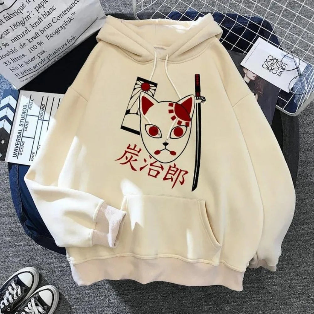 Demon Slayer Mens Fashionable Hoodie