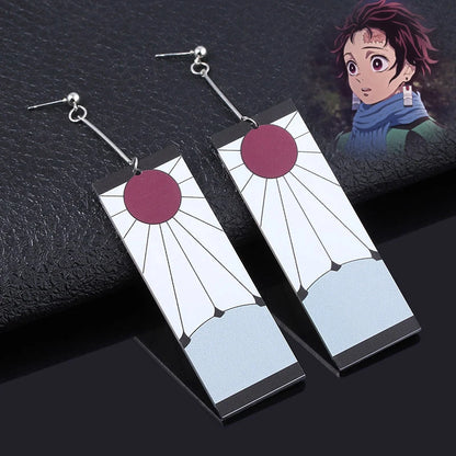 Tanjiro's "Hanafuda" Earrings