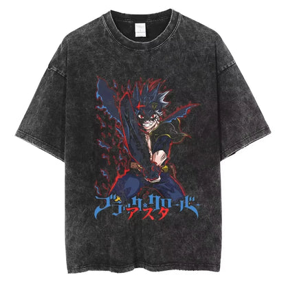 Black Clover Vintage T-Shirt