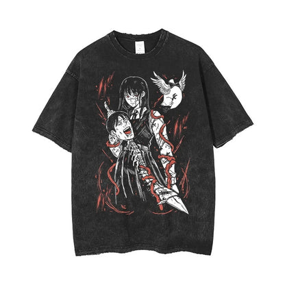 Chainsaw Man Oversized Gym Tee