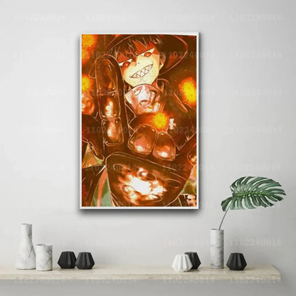 Shinra Kusakabe Canvas Poster