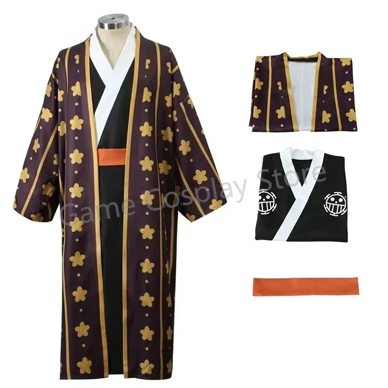 Trafalgar Law Kimono Cosplay