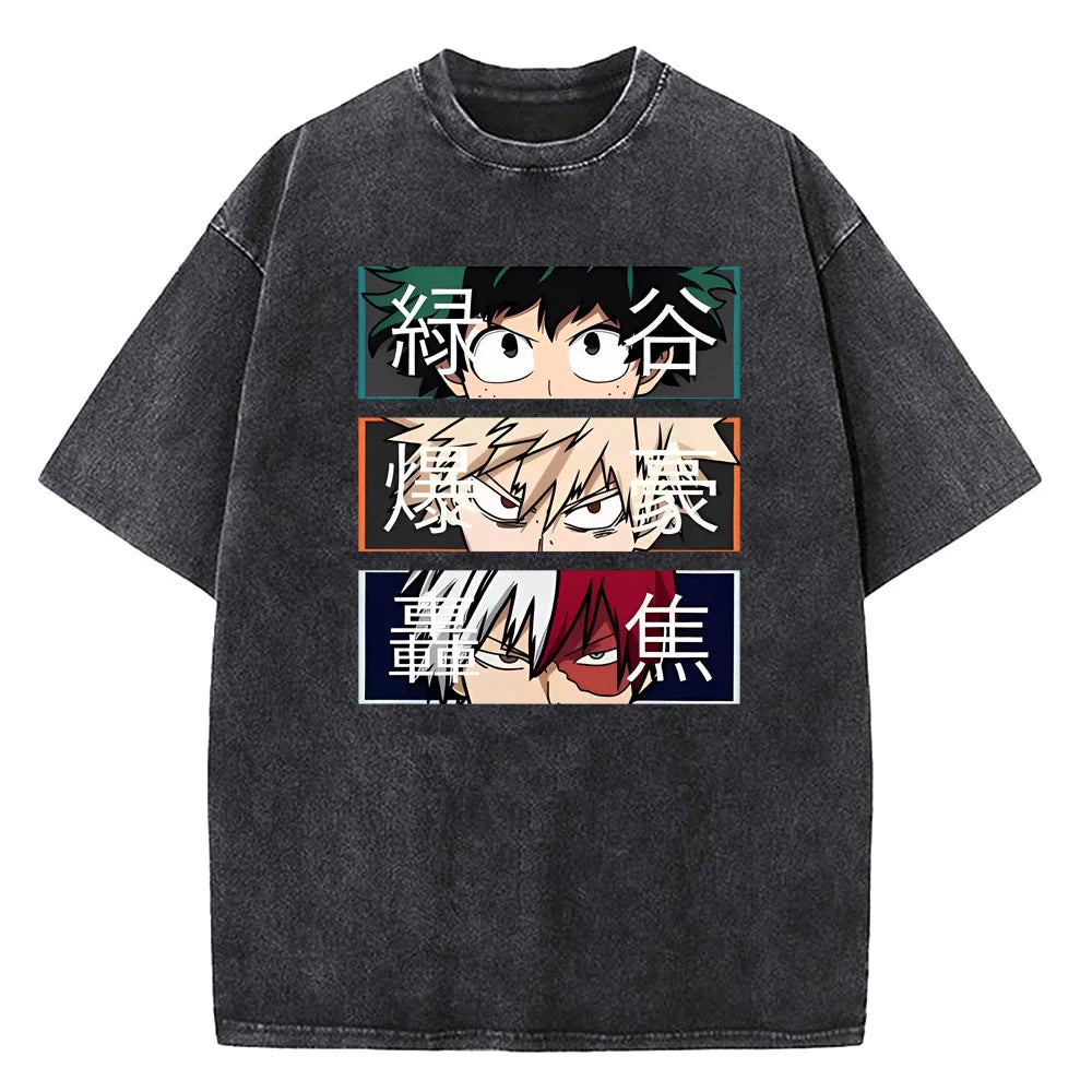 My Hero Academia Touya Todoroki Dabi VIntage T Shirt
