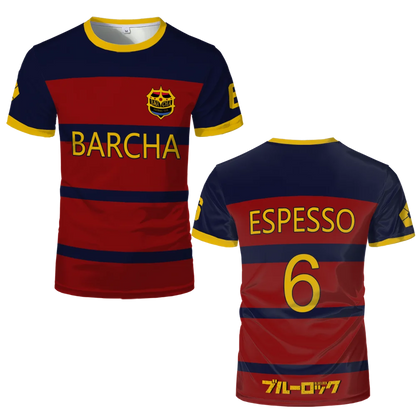Blue Lock FC Barcha Jerseys