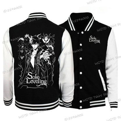 Solo Leveling Varsity Jacket
